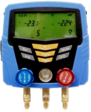 Манометричний цифровий колектор HONGSEN HS-350A