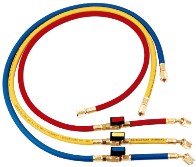 Шланги заправочні з вентилем HONGSEN HS-360-BV